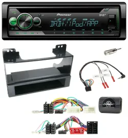 Автомагнитола Pioneer USB MP3 DAB CD для KIA Carnival II (VQ) 2006–2011 с поддержкой кнопок на руле