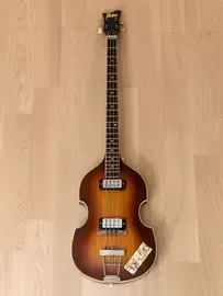 Бас-гитара Hofner 500/1 Violin Beatle Hollow Bass HH Sunburst w/case Germany 1966