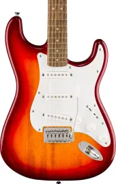 Электрогитара Squier by Fender Sonic Stratocaster Sienna Sunburst, лавровая накладка грифа, правша