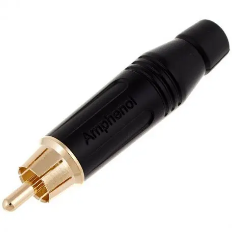 Кабельный разъем Amphenol ACPR-BLK RCA