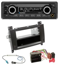 Автомагнитола для Mercedes Viano/Vito Blaupunkt Bluetooth, USB, AUX, MP3 черная