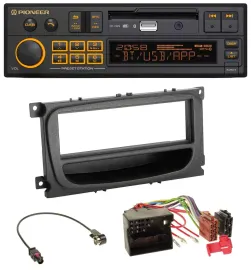 Pioneer DAB MP3 USB Bluetooth Autoradio für Ford Mondeo S-Max 07-14 Ablagefach s