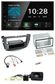 Kenwood Bluetooth Lenkrad DAB USB 2DIN Autoradio für Toyota RAV 4 2006-2011