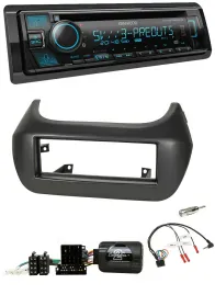 Автомагнитола Kenwood Bluetooth USB CD DAB (для Fiat Fiorino/Citroen Nemo/Peugeot)