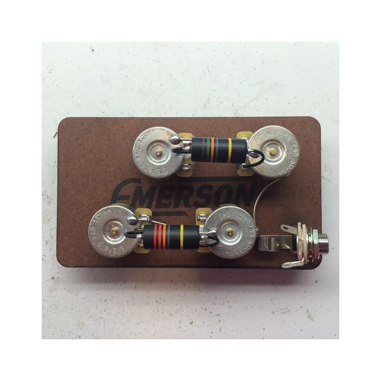 EMERSON CUSTOM Telecaster Deluxe Prewired Kit (500K Ohm Pots, 0.022uf & 0.015uf