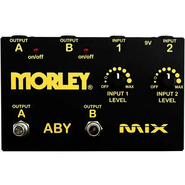 Педаль эффектов для электрогитары Morley Gold Series ABY MIX Switcher