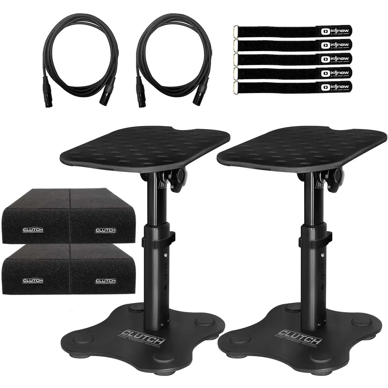 Стойка для студийного монитора CLUTCH CL-DMS250 Black с аксессуарами (пара)