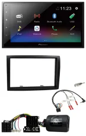 Pioneer USB Bluetooth DAB 2DIN Lenkrad Autoradio für Citroen Jumper Peugeot Boxe