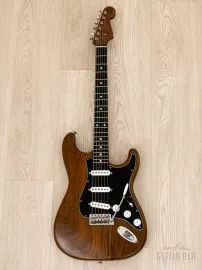 Электрогитара Fender Custom Edition 1962 Stratocaster ST62-115WAL SSS Walnut w/case Japan 1992