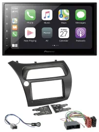 Автомагнитола для Honda Civic (2006–2012) Pioneer 2-DIN Bluetooth DAB USB MP3