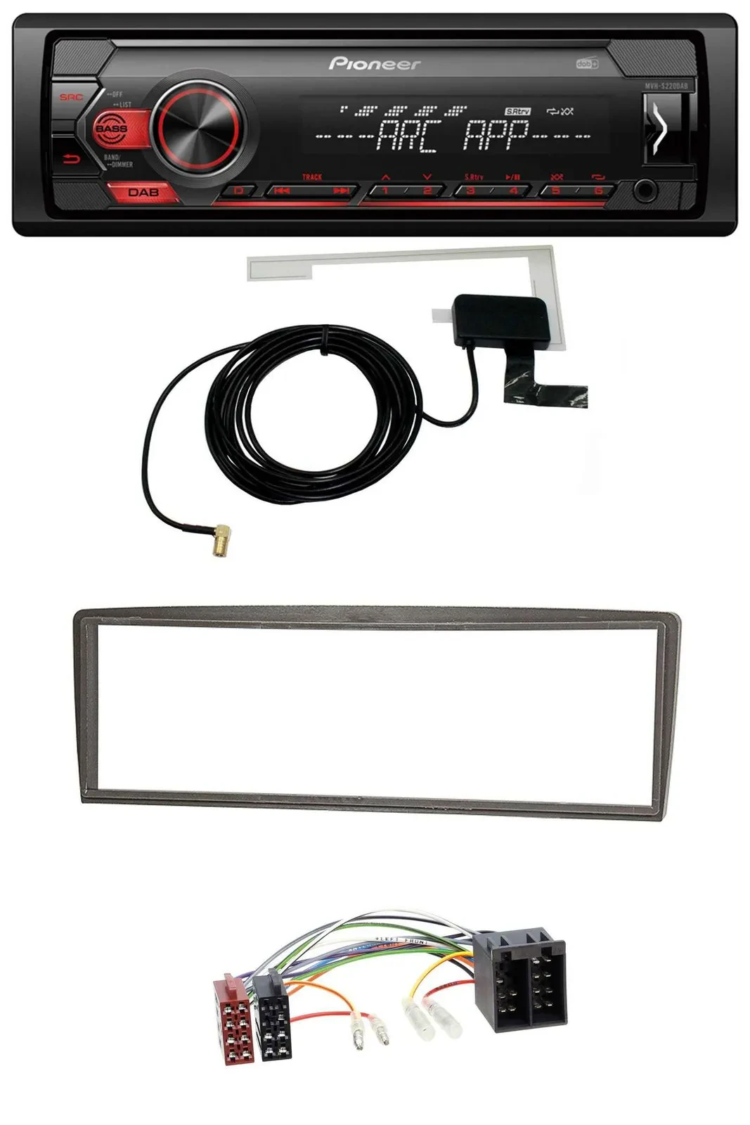 Автомагнитола для Alfa Romeo GTV (с 2004) Pioneer 1-DIN USB DAB MP3 AUX