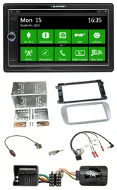 Blaupunkt Bluetooth 2DIN Lenkrad DAB USB TMC Navigation für Ford Mondeo S-Max 07