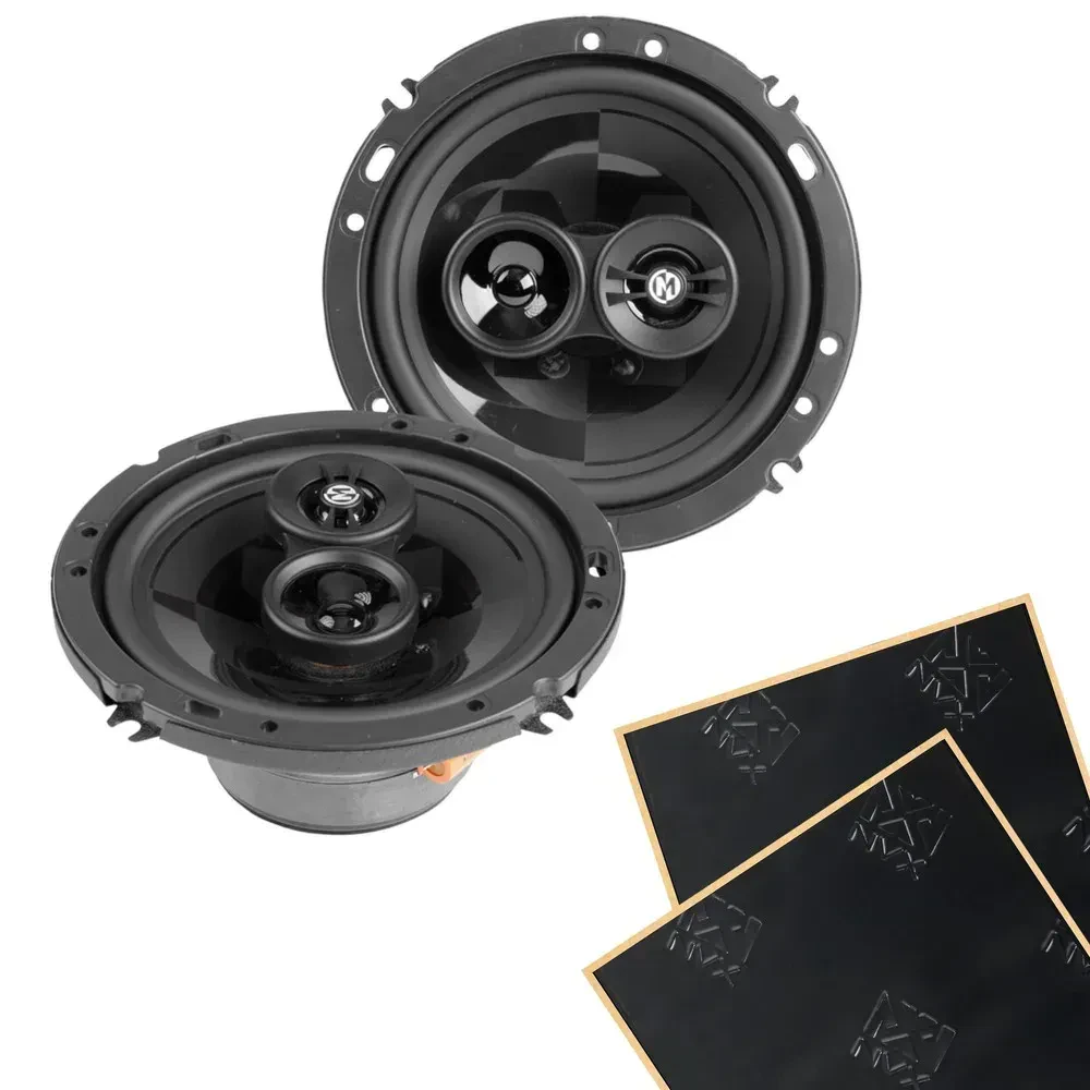Автодинамики Memphis PRX603 Power Reference 6.5", коаксиальные, 3-полосные, 200W RMS (набор, 2 пары) с шумоизоляцией