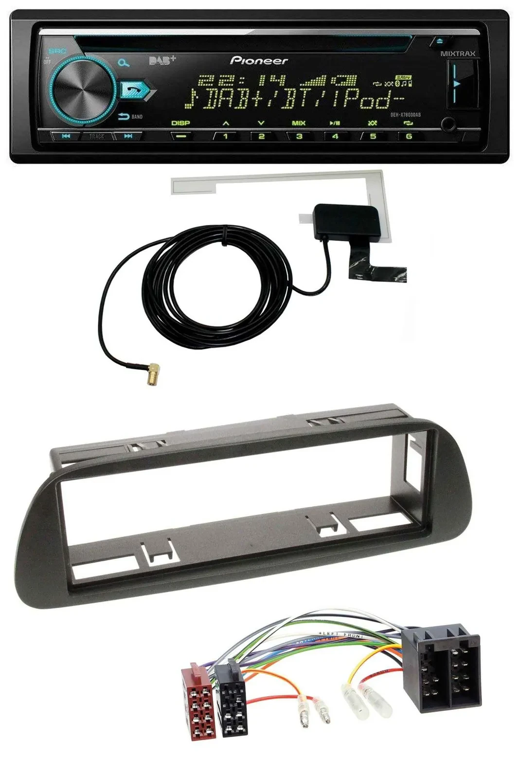 Автомагнитола для Mercedes Sprinter W314 (с 2001) Pioneer MP3, CD, USB, AUX, DAB