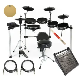 E-Drum Set DD-One XT, 29 Drumkits, 554 Sounds, USB, 12" Snare/Bass, 10" Toms