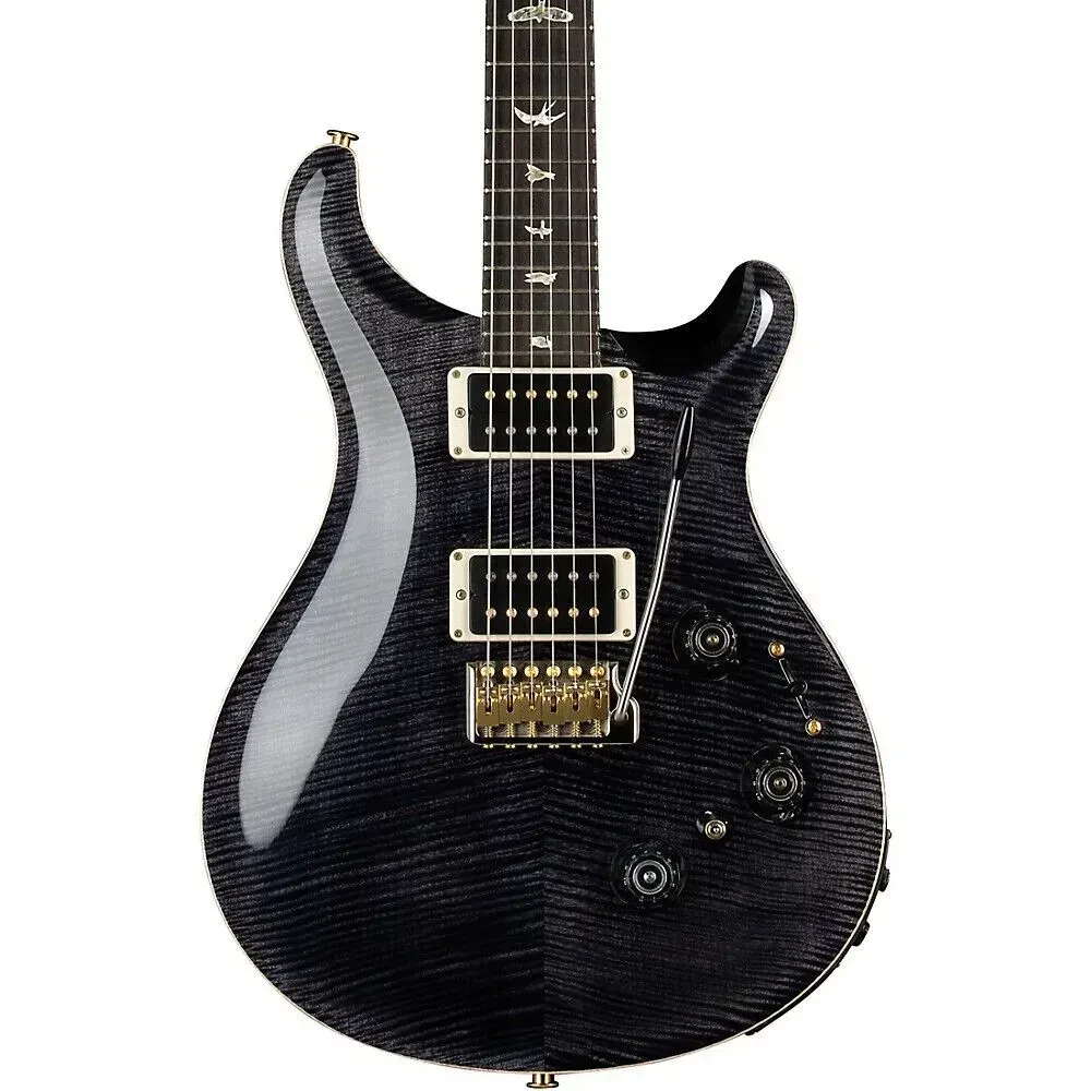 Электрогитара PRS Custom 24 Piezo 10-Top 24 лада, цвет Gray Black