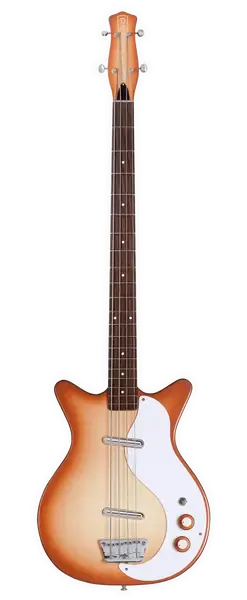 Бас-гитара Danelectro '59DC Long Scale Bass Guitar Copper Burst