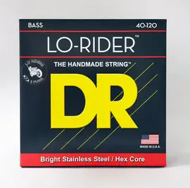 Струны для бас-гитары DR Strings LO-RIDER DR LH5-40, 40 - 120