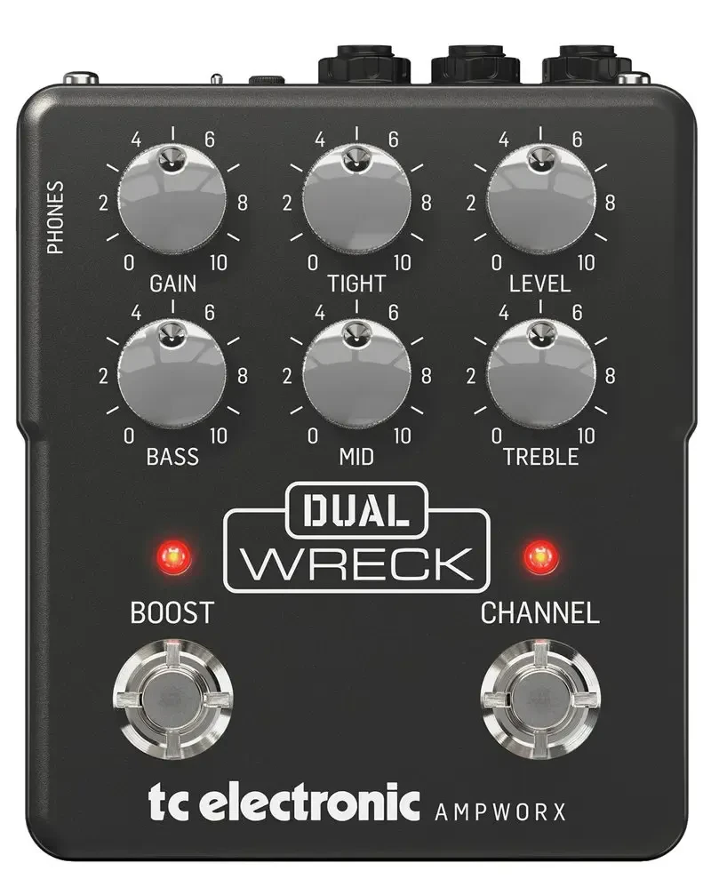 Напольный предусилитель для электрогитары TC Electronic Ampworx Dual Wreck Preamp