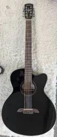 Б/У Электроакустическая гитара Alvarez ABT60CE-8BK баритон, 8-струнная, черная, с вырезом