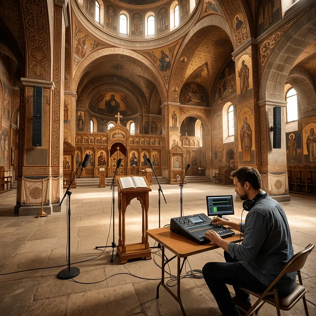 Особенности озвучивания храмов с высокой реверберацией (эхом)