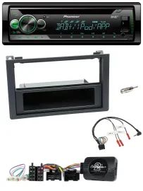Pioneer USB MP3 DAB Lenkrad CD Autoradio für Saab 9.3 (ab 2008)