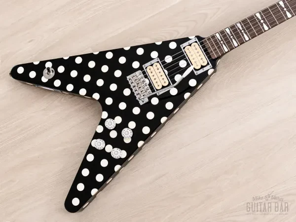 2011 Sandoval Engineering Karl Sandoval Masterbuilt Randy Rhoads Dot V w/ Case