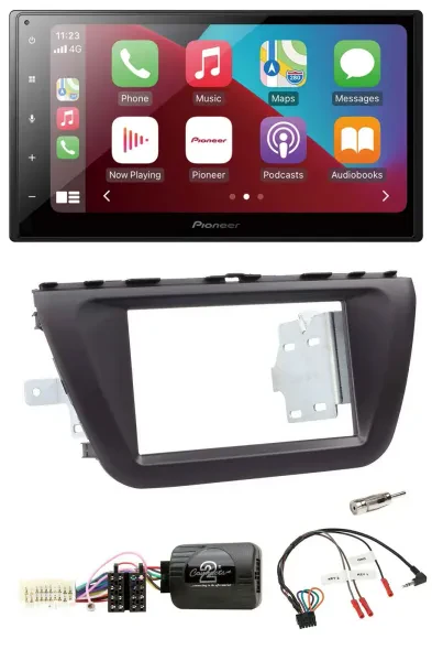 Pioneer USB Lenkrad DAB 2DIN Bluetooth Autoradio für Suzuki SX4 ab 2013