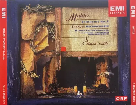 SIMON RATTLE - Mahler: Symphonie No. 9 / R. Strauss: Metamorphosen (2CD)
