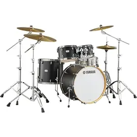 Ударная установка акустическая Yamaha Tour Custom Maple 4-Piece Shell Pack with 22 in. Bass Drum Licorice Satin