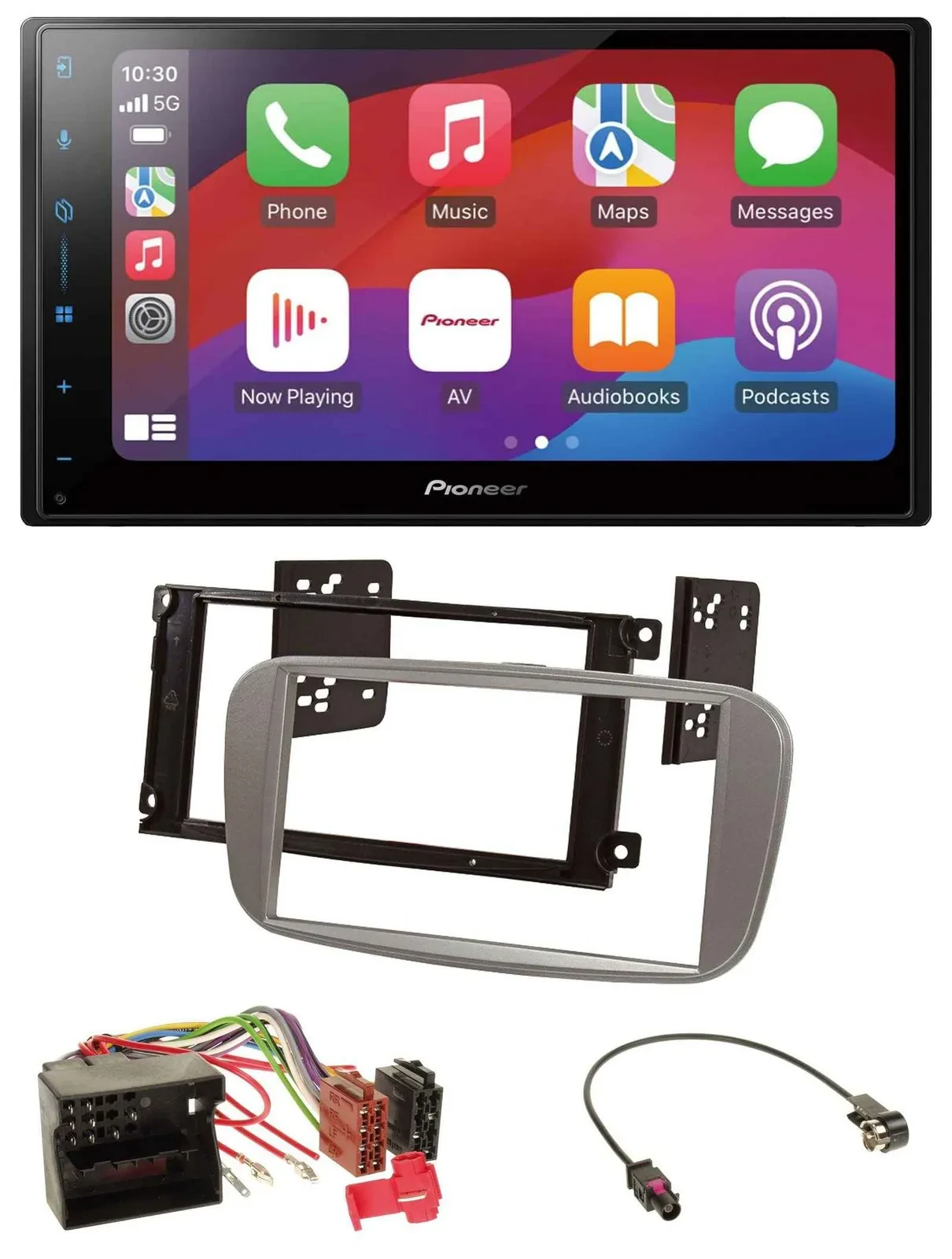 Pioneer DAB USB MP3 Bluetooth 2DIN Autoradio für Ford Focus Galaxy C-Max ab 2007