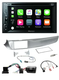 Pioneer Lenkrad USB DVD Bluetooth DAB 2DIN Autoradio für Alfa Giulietta 2010-201