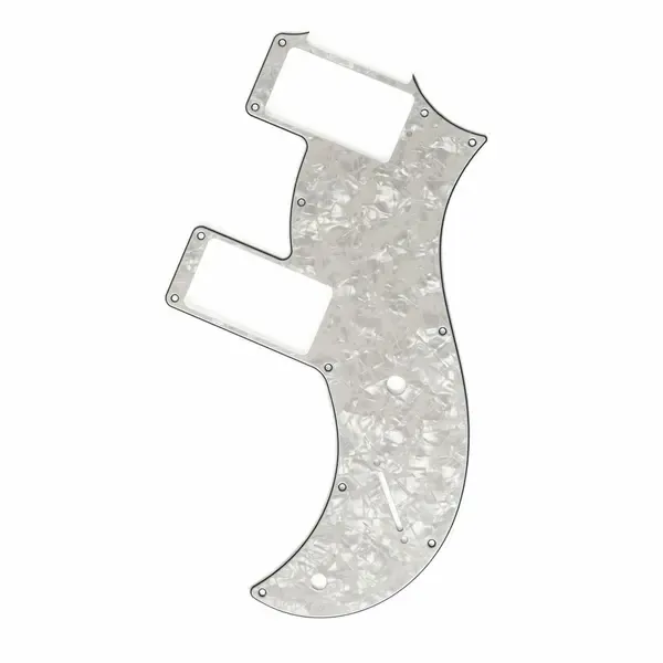 Панель для гитарной деки PRS S2 Mira Pickguard 3-Ply Pearloid