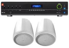 Потолочная акустика JBL Control 65P/T White с усилителем (пара)
