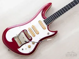 Б/У Электрогитара Guyatone Sharp 5 LG-1200 Metallic Red (1982)