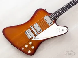 1965 Gibson Firebird III Reverse Body Vintage Guitar Sunburst w/ Case