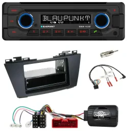 Blaupunkt Lenkrad MP3 CD Bluetooth USB Autoradio für Mazda 5 (2010-2015)