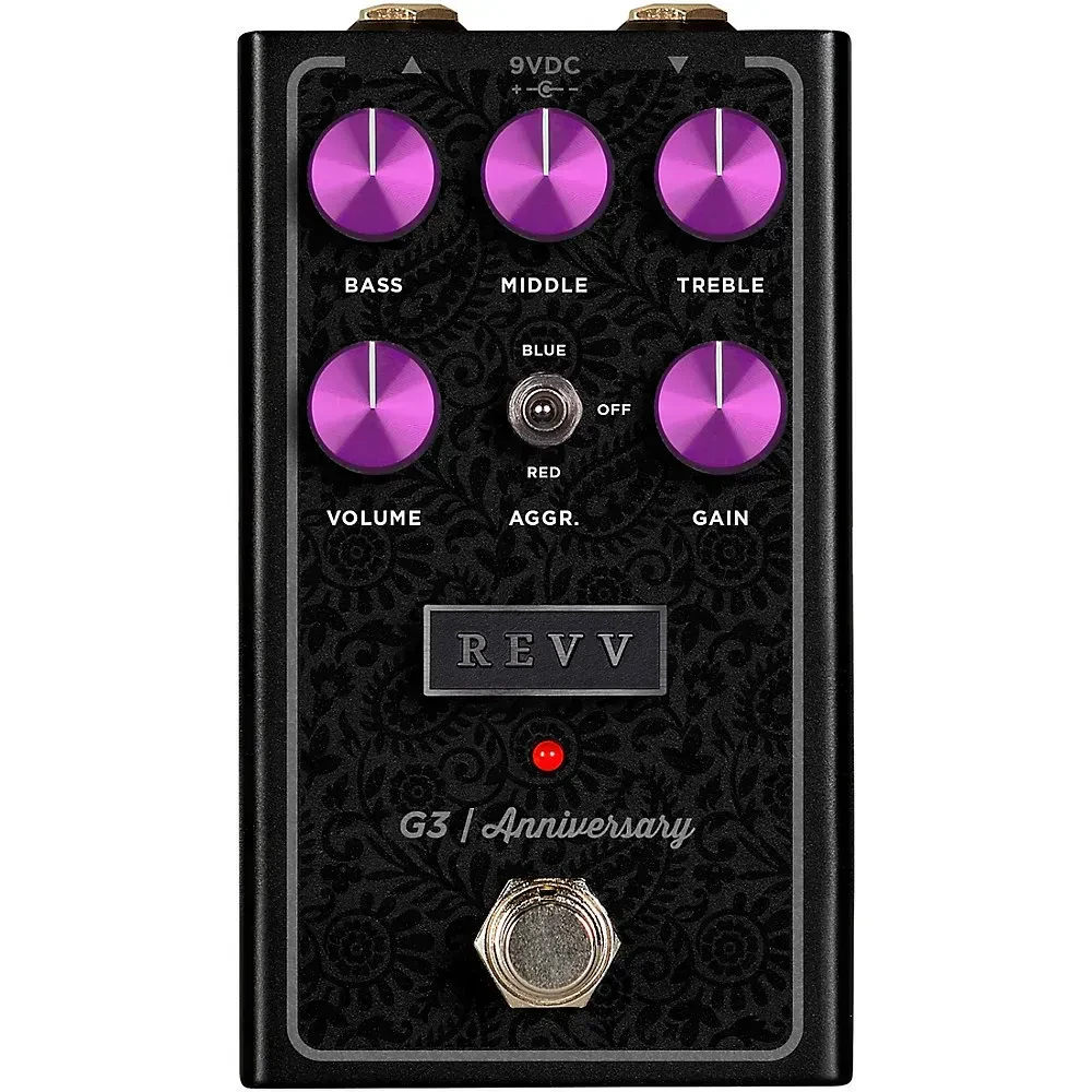 Педаль эффектов для электрогитары Revv Amplification G3 Anniversary Edition Distortion