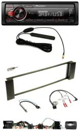 Pioneer MP3 DAB 1DIN Lenkrad USB Autoradio für Audi A3 A6 Can-Bus 00-04