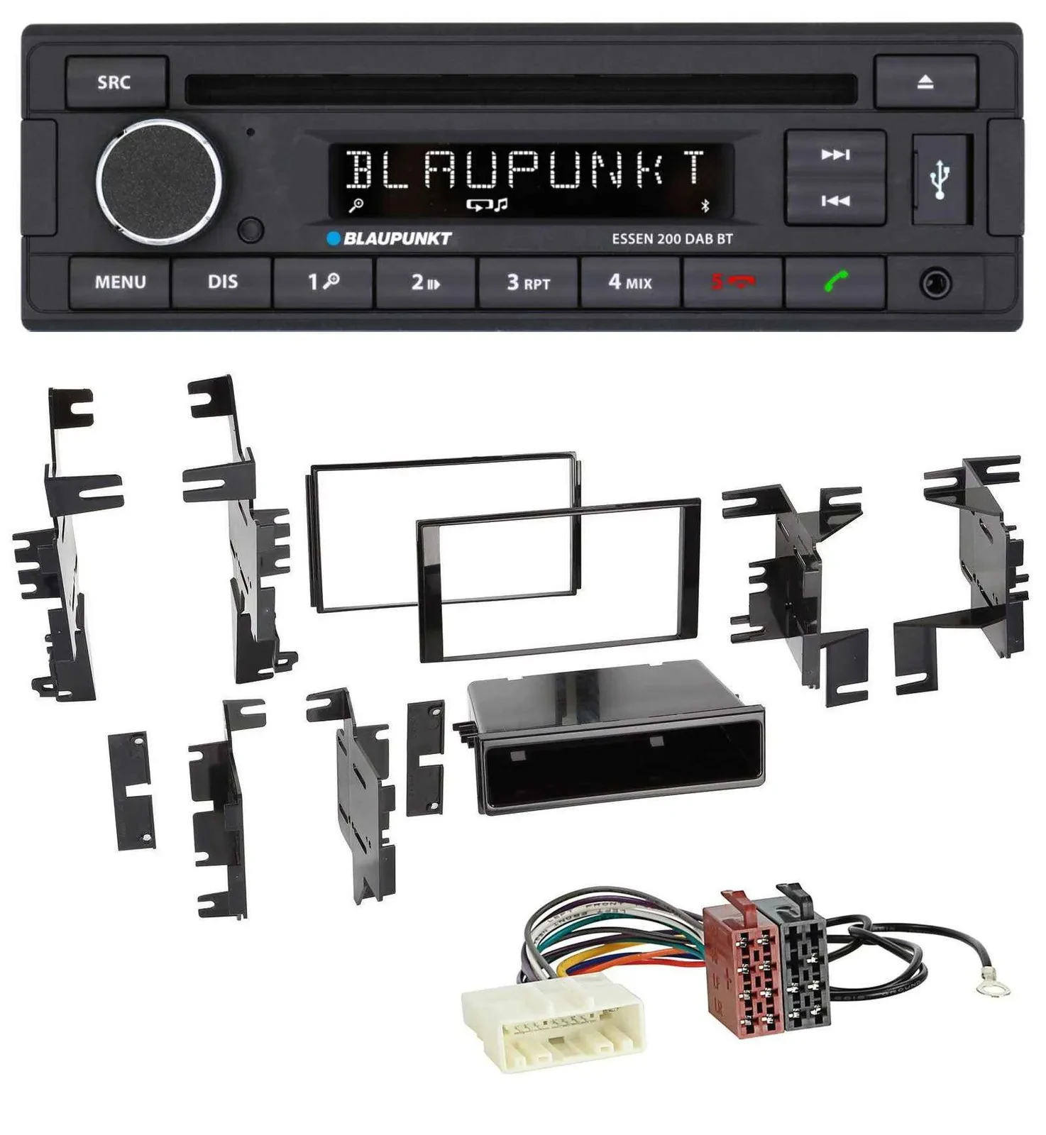 Blaupunkt USB MP3 Bluetooth DAB CD Autoradio für Nissan Versa ab 07 Xterra ab 13