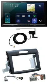 Автомагнитола для Honda CR‑V (FR5/FR6) Pioneer 2DIN, DAB, USB, MP3, Bluetooth