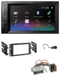 Pioneer DAB MP3 2DIN Bluetooth USB Autoradio für Buick Enclave 2008-2012 Lucerne