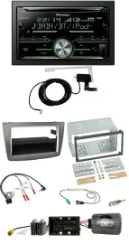 Автомагнитола для Alfa Romeo Mito Pioneer 2DIN CD USB Bluetooth DAB с поддержкой кнопок на руле