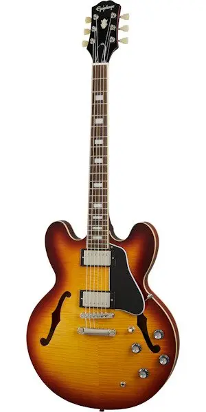 Электрогитара полуакустическая Epiphone ES-335 Raspberry Tea Burst