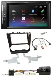 Автомагнитола для Subaru Forester Pioneer 2DIN DAB, Bluetooth, USB, поддержка управления с руля