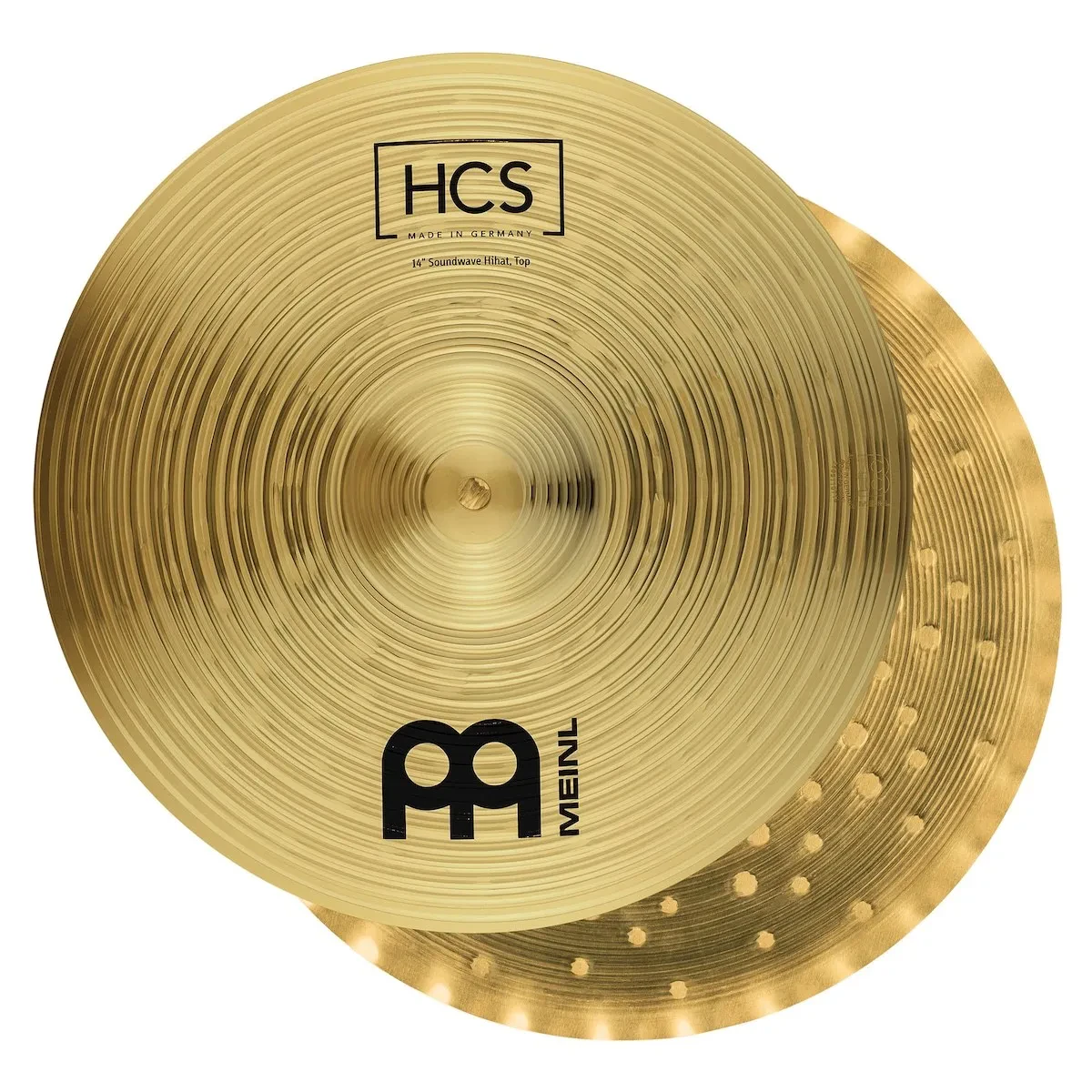 MEINL HCS14SWH HCS Soundwave Hihat Becken 14 Zoll