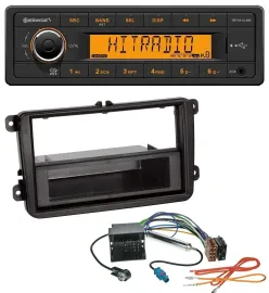 Continental 1DIN USB AUX MP3 Autoradio für VW Transporter T5 T6 Caravelle Multiv