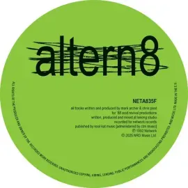Виниловая пластинка Altern 8 - Frequency (2025 Remixes) [New 12" Vinyl]
