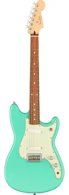 Fender Duo Sonic Pau Ferro Fingerboard Seafoam Green Electric Guitar - Demo