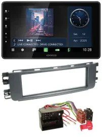 Kenwood MP3 Bluetooth USB DAB Autoradio für Smart ForFour (454, 2004-2006)